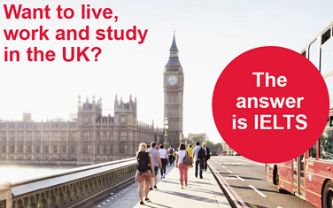 用(yong)于(yu)英國(guo)簽證及(ji)移民(mín)的(de)雅思考試 (IELTS for UKVI)